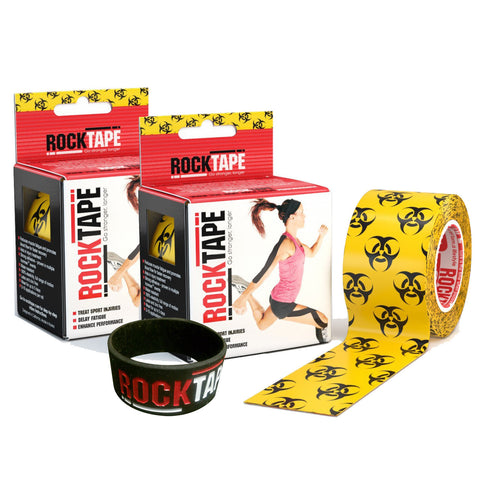 2 Roll Combo Pack Kinesiology Tape Biohazard