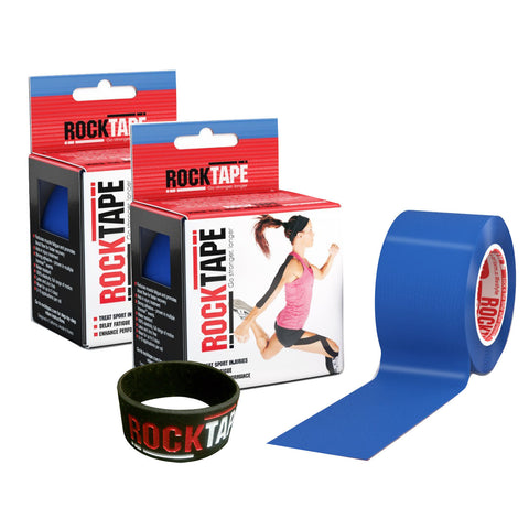 2 ROLL COMBO PACK Kinesiology Tape Navy Blue