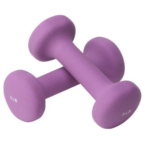 Neoprene Hand Weights 3 Lb. (Pair)