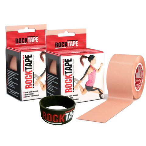 2 Roll Combo Pack Kinesiology Tape Beige