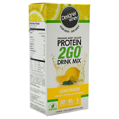 Premium Whey Isolate Protein 2Go, Lemonade