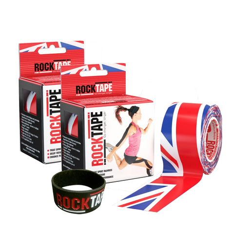 2 Roll Combo Pack Kinesiology Tape UK Flag