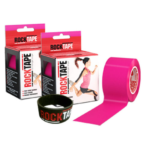 2 Roll Combo Pack Kinesiology Tape Hot Pink