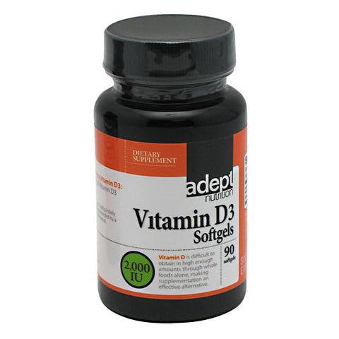 Vitamin D3 2,000 IU, 90 Softgels