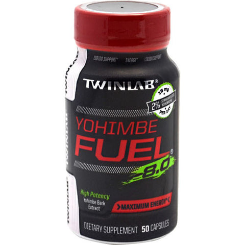 Yohimbe Fuel 8.0, 50 Capsules