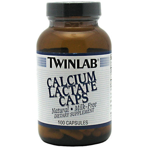 Calcium Lactate Caps, 100 capsules