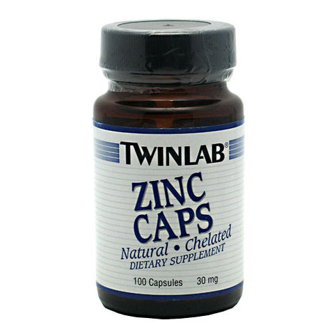 Zinc Caps, 30 mg, 100 capsules