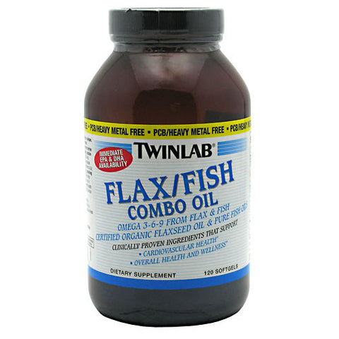 Flax/Fish Combo Oil, 120 softgels.