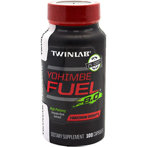Yohimbe Fuel 8.0, 100 Capsules