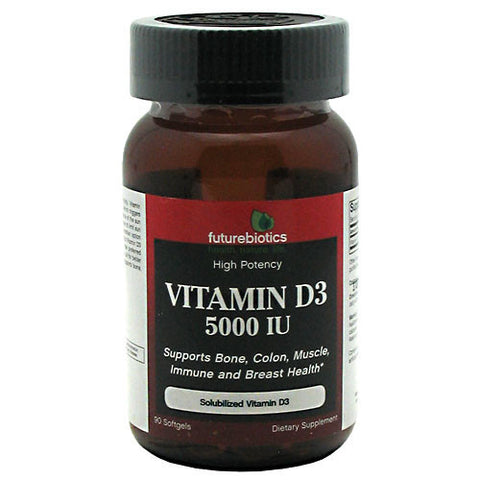 Vitamin D3 5000 IU, 90 sofgel tablets