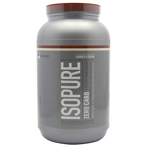 Zero Carb Isopure, Cookies & Cream