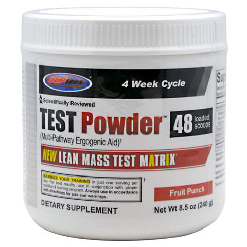 Test Powder, Fruit Punch