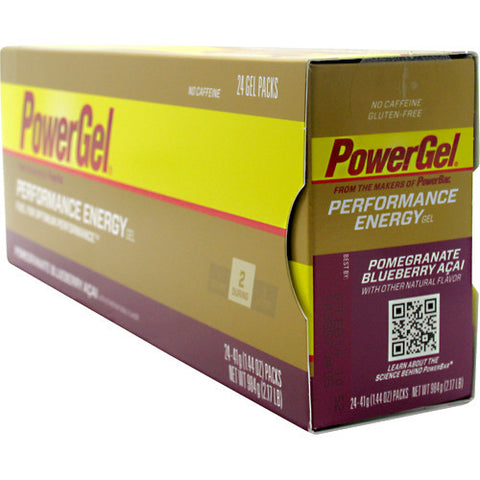 Energy Gel, Pomegranate Blueberry Acai