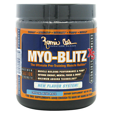 Myo-Blitz Crystal Blue Razz 30 Servings