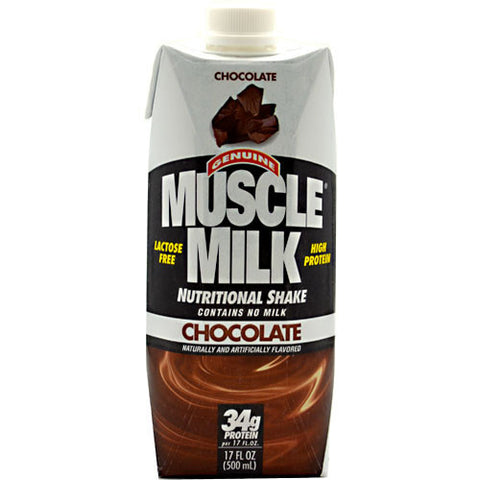 Muscle Milk RTD Chocolate 12/17oz