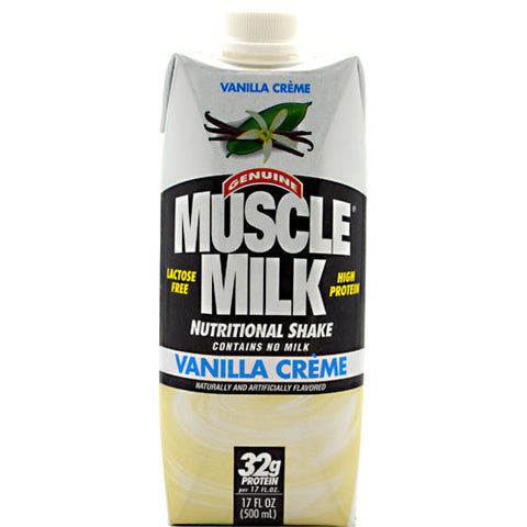 Muscle Milk RTD, Vanilla Creme 12/17oz