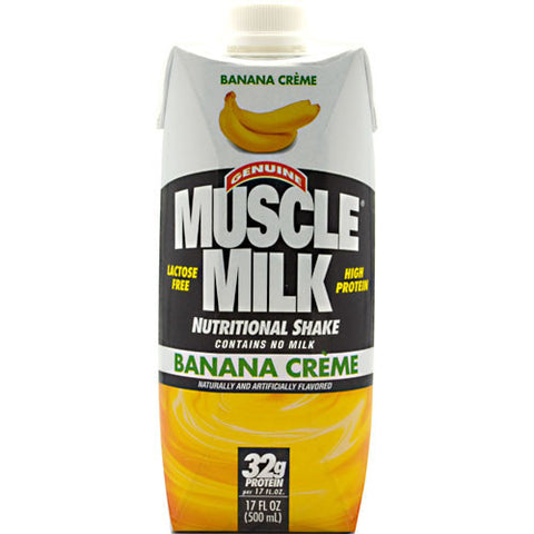 Muscle Milk RTD, Banana Creme 12/17oz