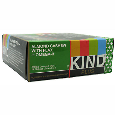 Kind Plus Omega-3, Almond & Cashew + Omega-3