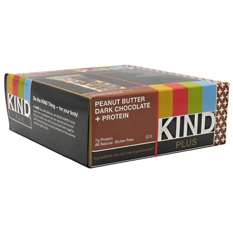 Kind Plus, Peanut Butter Dark Chocolate + Protein