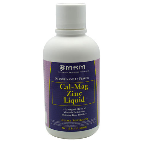 Cal-Mag Zinc Liquid, Orange-Vanilla Flavor