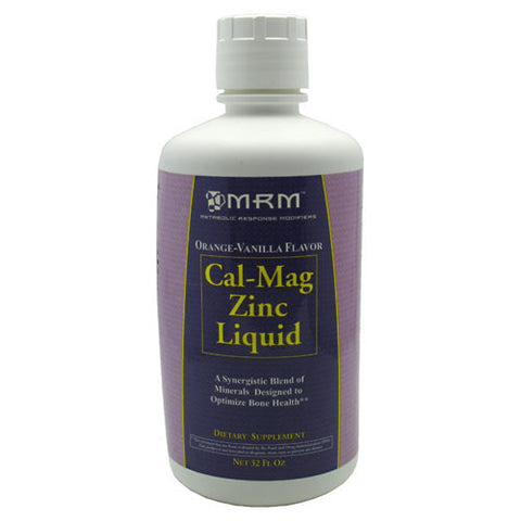 Cal-Mag Zinc Liquid, Orange-Vanilla Flavor