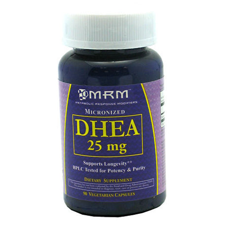 Micronized DHEA, 25 mg, Vegetarian Caps