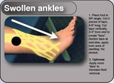 Rocktape 20 Precut Edema Strips Black
