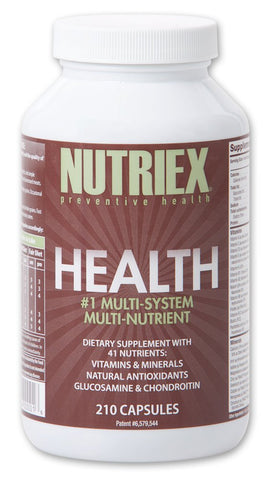 Health - Comprehensive Multivitamin and Multinutrient Supplement with Glucosamine & Chondroitin 210