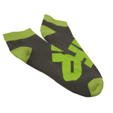 Low Socks Ones Size Fits Most Grey/Green