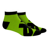 Low Socks Ones Size Fits Most Green/Black