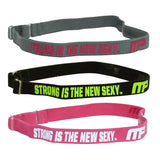 3 Pack Headband Thin Grey/Pink/Black