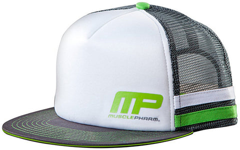 Foamy Mesh Snap Back Hat Green Logo