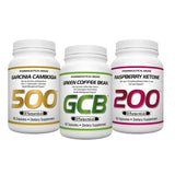 Natural Weigh Loss Stack Garcinia Cambogia , Green Coffee Bean Extrac, & Raspberry Ketone