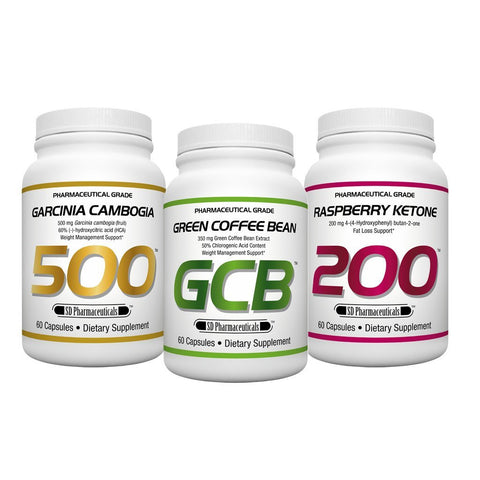 Natural Weigh Loss Stack Garcinia Cambogia , Green Coffee Bean Extrac, & Raspberry Ketone