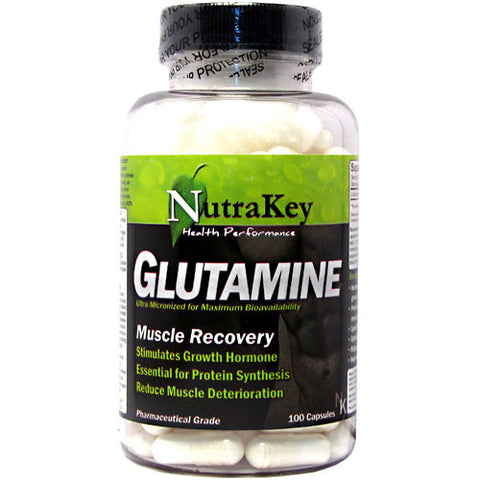 L-Glutamine, 100 capsules