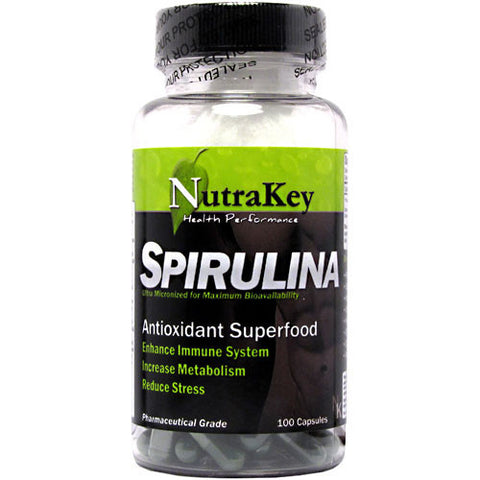 Spirulina, 100 Capsules