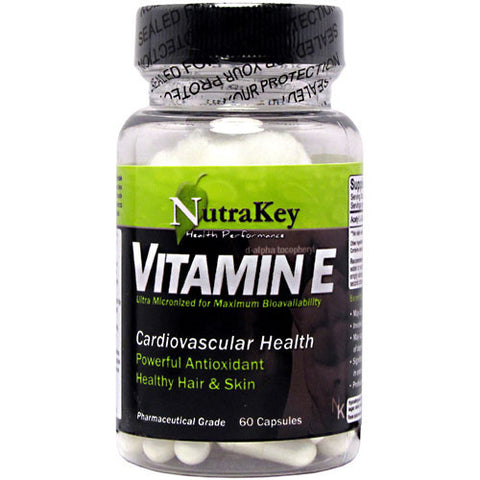 Vitamin E, 60 Capsules