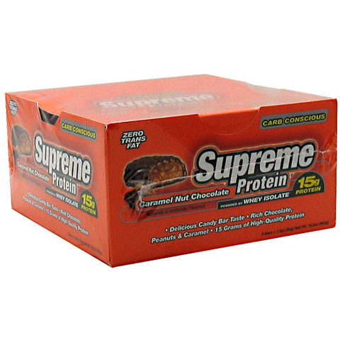 Quadruple Layer Protein Bar, Caramel Nut Chocolate