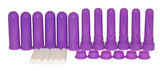 Nasal Aromatherapy Inhaler - Purple - 6 Pack