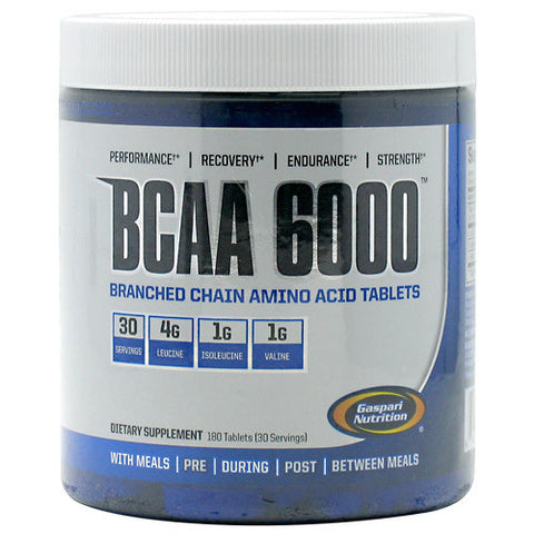 BCAA 6000, 180 Tablets