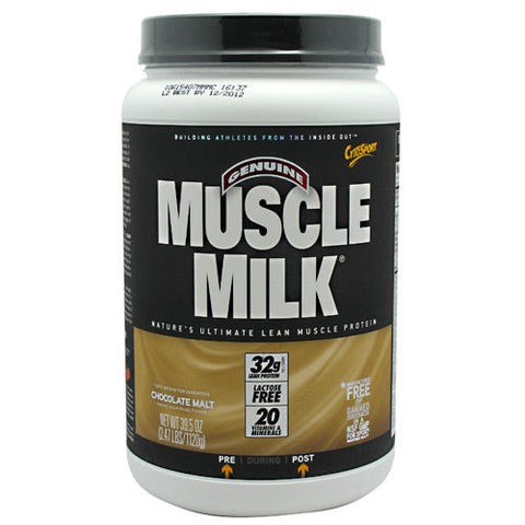 Muscle Milk Lean Muscle Protein Powder, Chocolate Malt, 2.47 Pounds