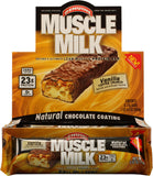 CytoSport Muscle Milk Bar Vanilla Toffee Crunch 8 per Box - 73 g Bars