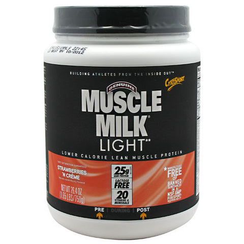 Muscle Milk Light, Strawberry Milkshake