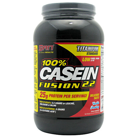 100% Casein Fusion 2.2, Vanilla Pudding
