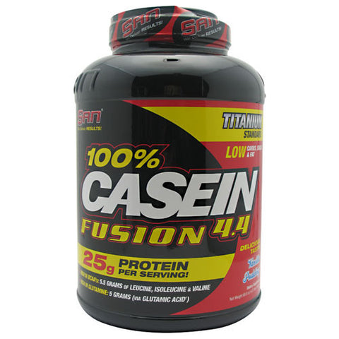 100% Casein Fusion 4.4, Vanilla Pudding