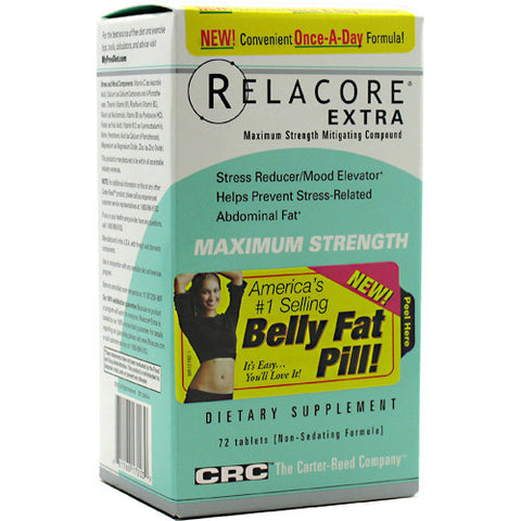 Relacore Extra Maximum Strength, 72 Tablets