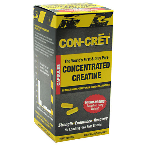 Concentrated Creatine, 48 Capsules, 750mg each