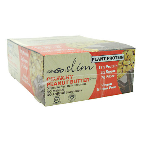 NuGo Slim, Crunchy Peanut Butter