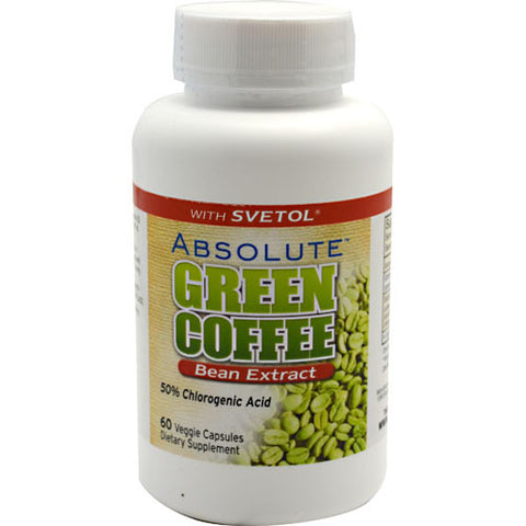 Absolute Green Coffee Bean Extract, 60 Veggie Capsules