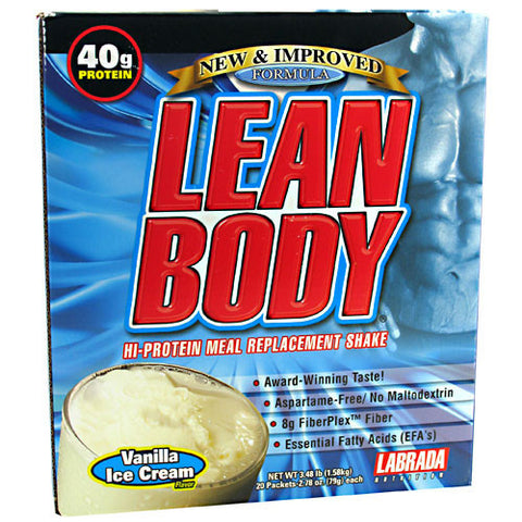 Lean Body, Soft Vanilla Ice Cream